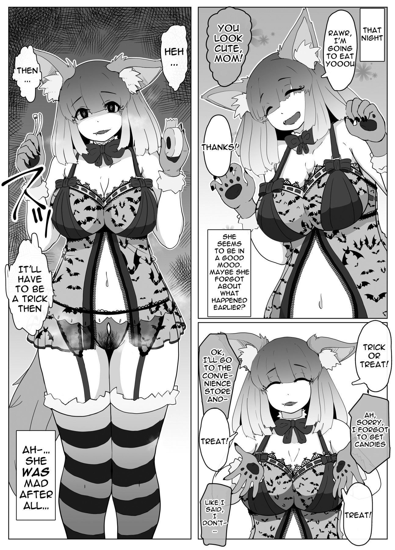 Hentai Manga Comic-Halloween Yandere Mother-Son Fucking 2018, Mom's Day Mother-Son Fucking 2021-Read-2